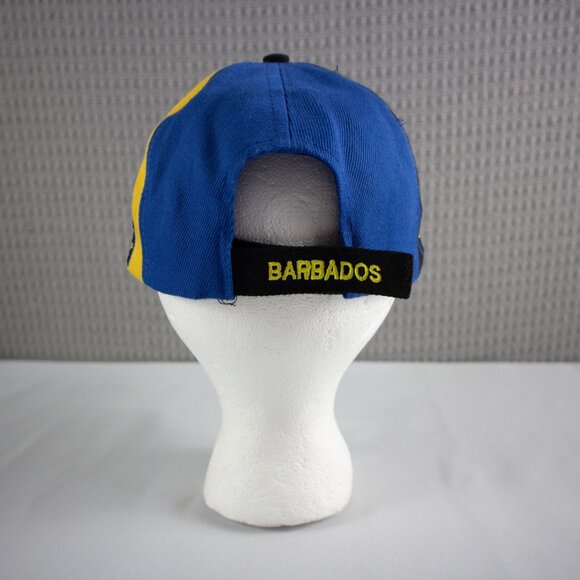 Barbados Country Flag Strapback Hat - Picture 4 of 8